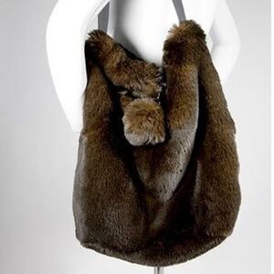 Faux Fur Bag by Evelyne Prelonge Paris